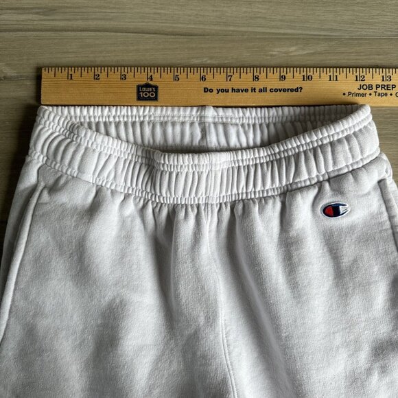 University of Miami Champion Women’s White Sweatshorts Sweats Shorts Sz XS - Picture 7 of 12